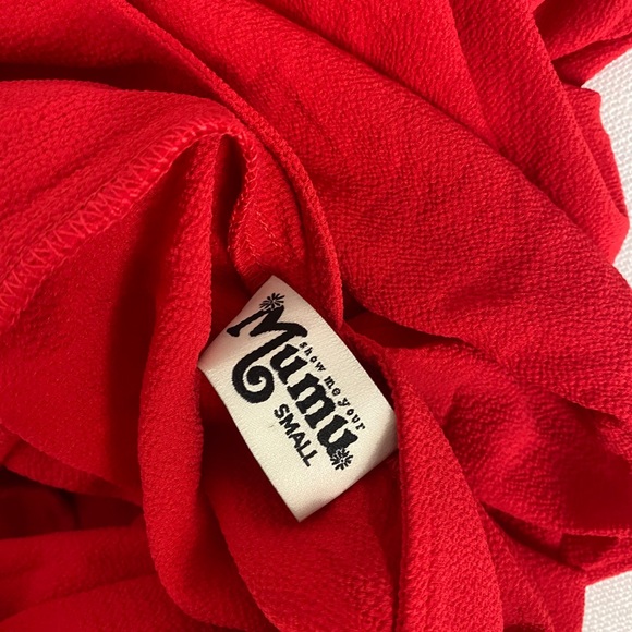 Show Me Your Mumu meghan red wrap dress small - Picture 9 of 10